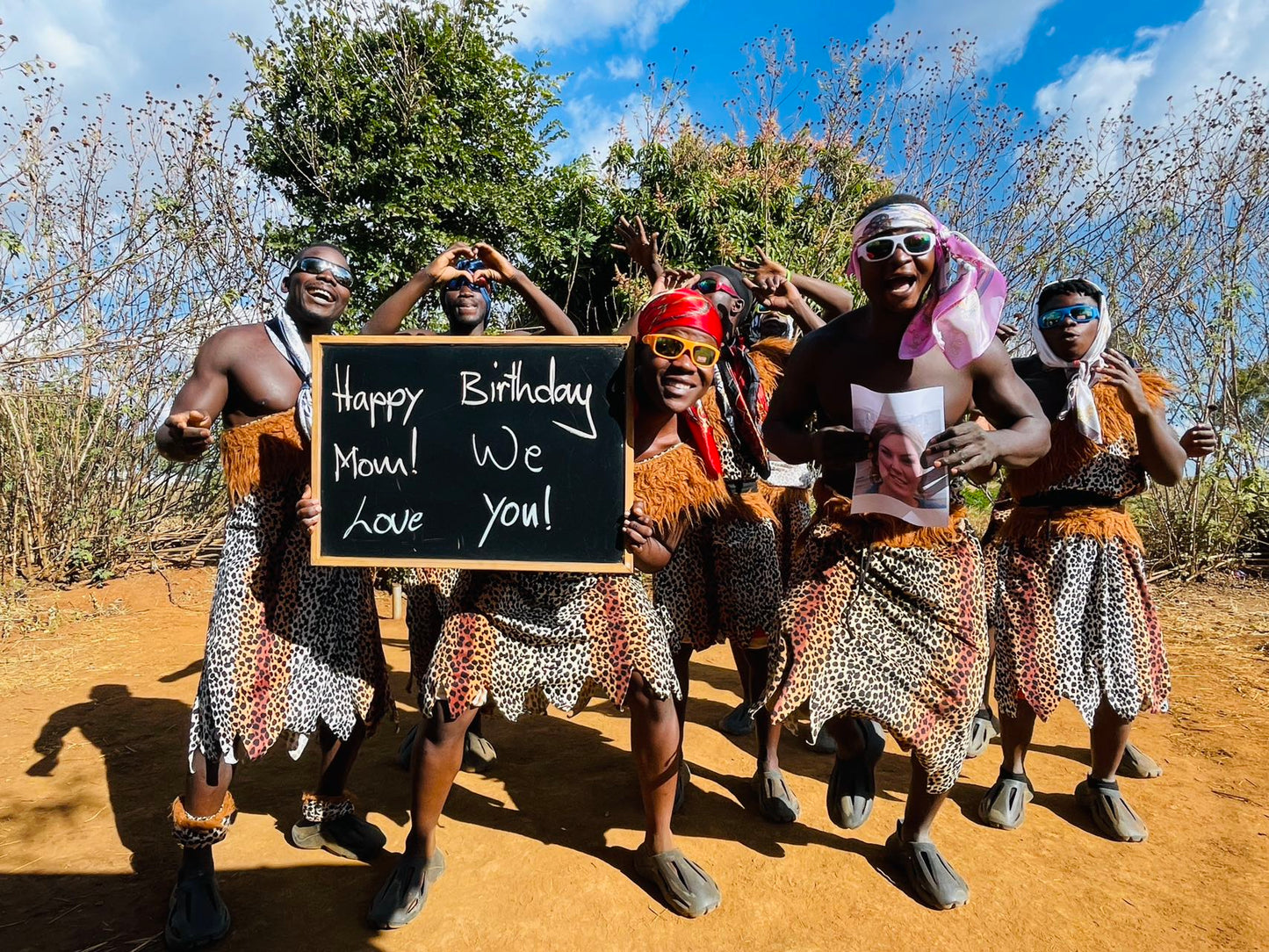 Greeting Video from the Jungle Boy