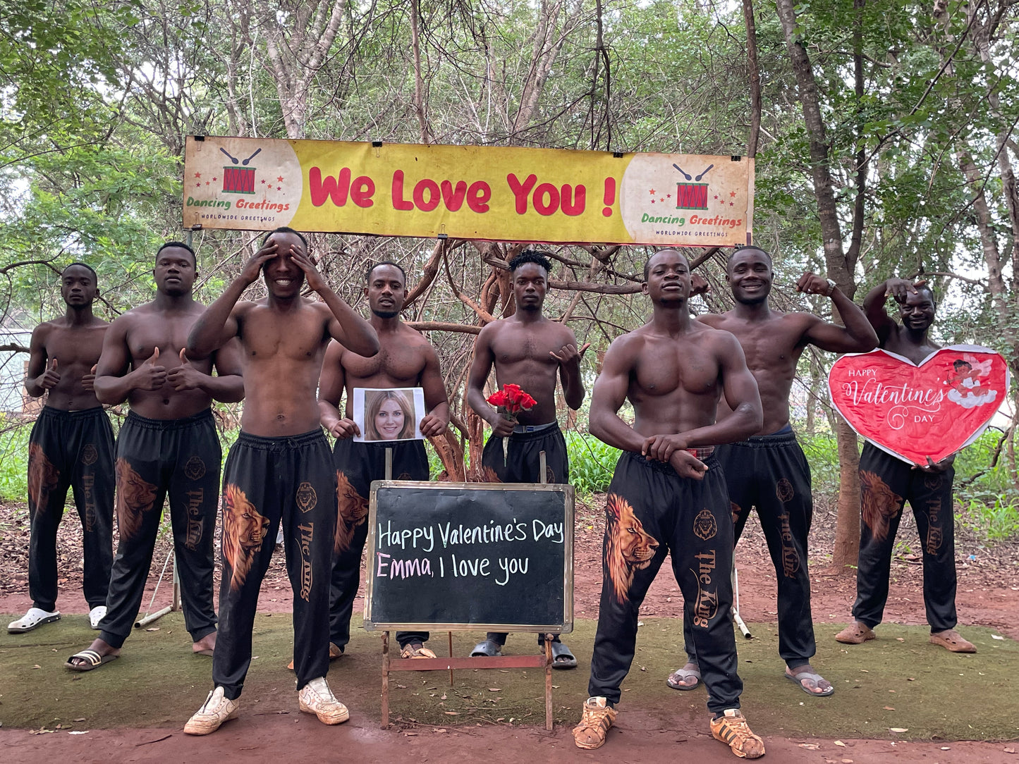 Valentine's Day Wishes from Africa